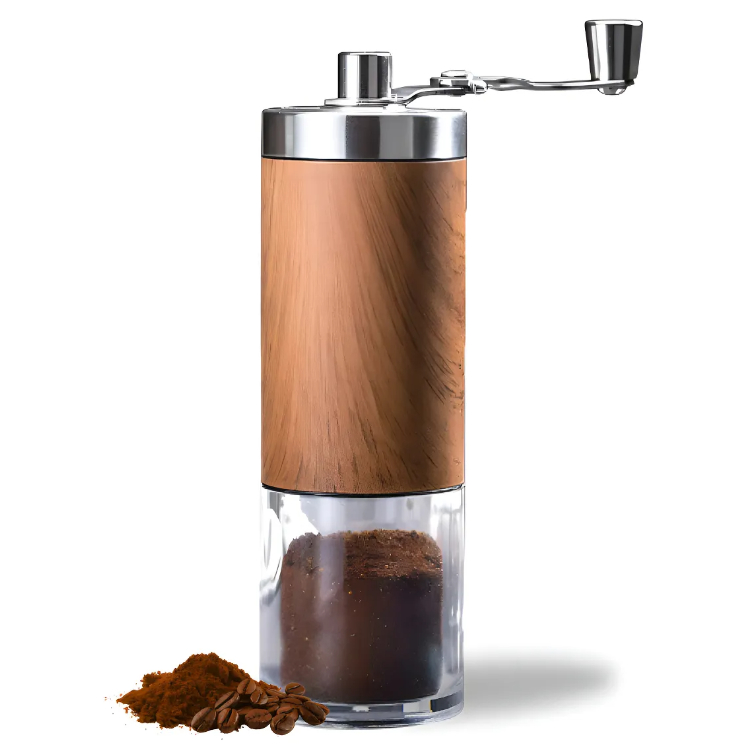 Moedor de Café Manual Aço Inox Ajuste Moagem Portátil 23g