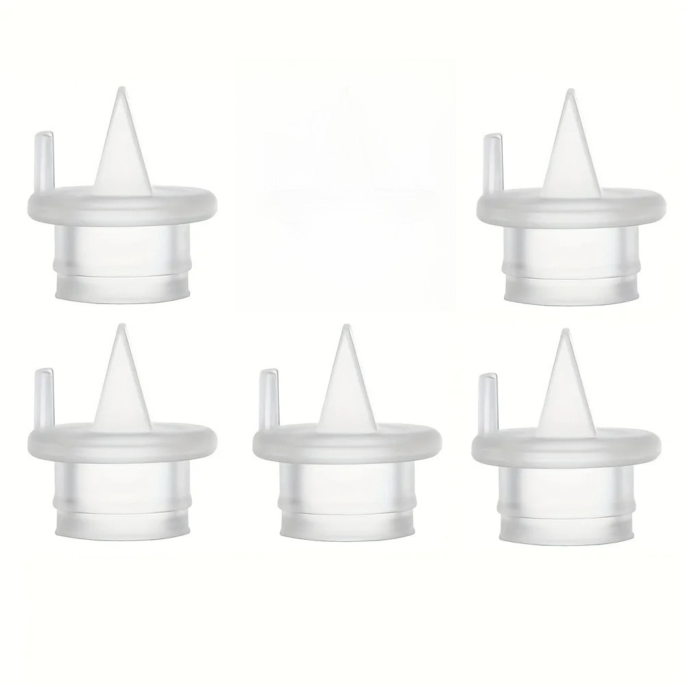 5Pcs Válvula Extrator de Leite Bico de Pato Bomba de Amamentação Peça de Reposição