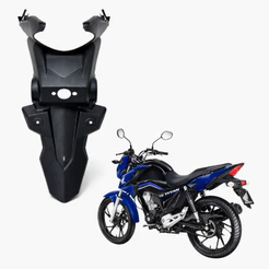 Paralama Traseiro Com Suporte De Placa Titan 160 2014 A 2024