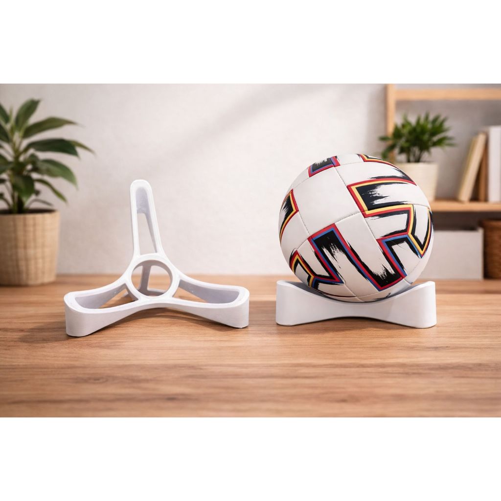 Suporte para Bola Universal Organizador Expositor Futebol Basquete Vôlei Futsal Handebol Decorativo Presente Casa
