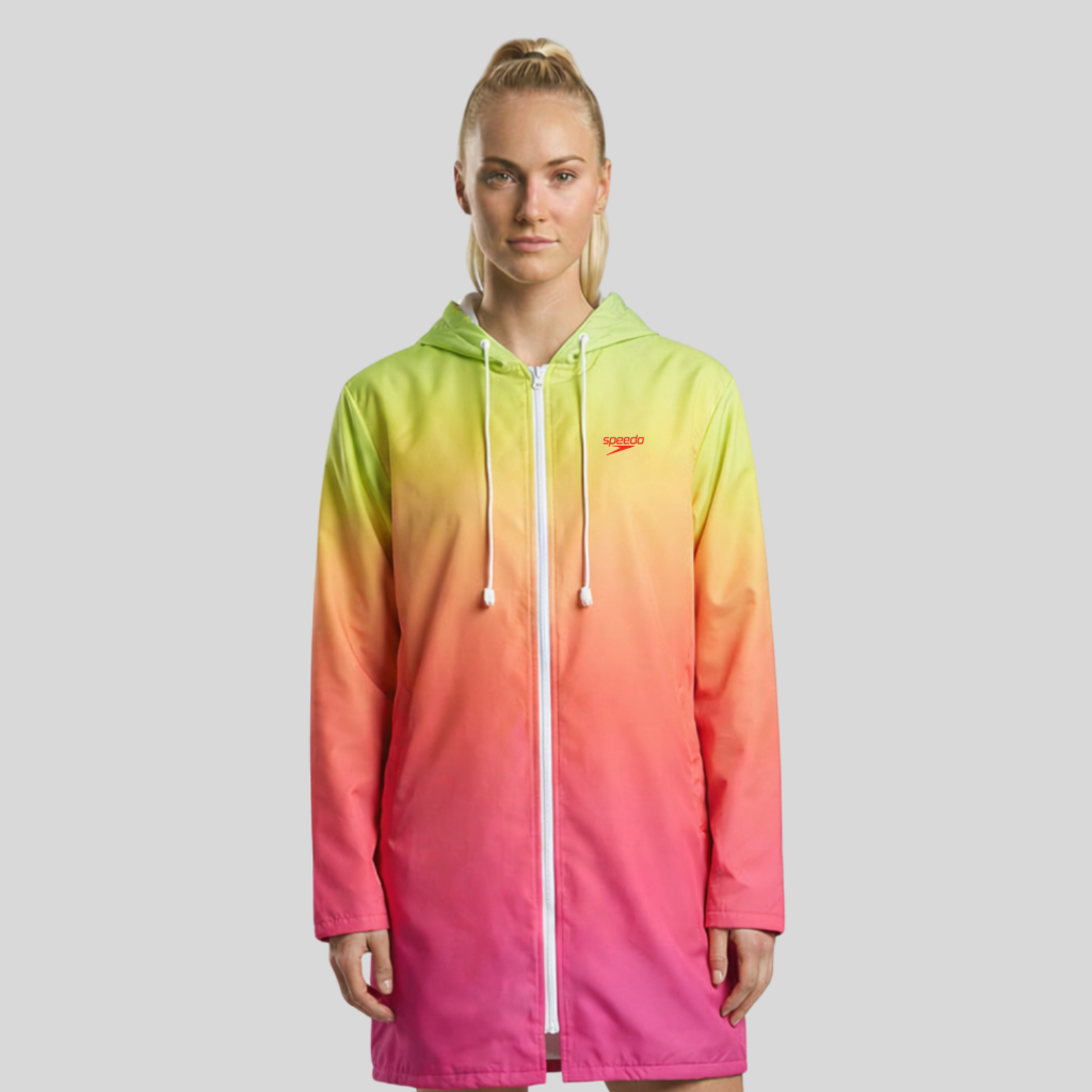 Roupão De Natação Adulto New Malta - DEGRADÊ ROSA