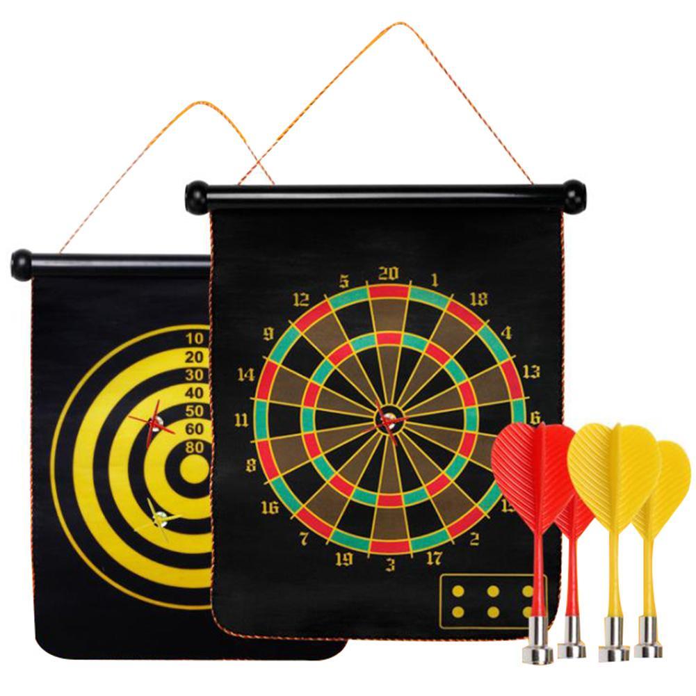 Jogo Dardos Magnético Ponta Imã Adulto Criança Profissional Tiro Alvo Dupla Face Tabuleiro Portátil em Oferta na Shopee