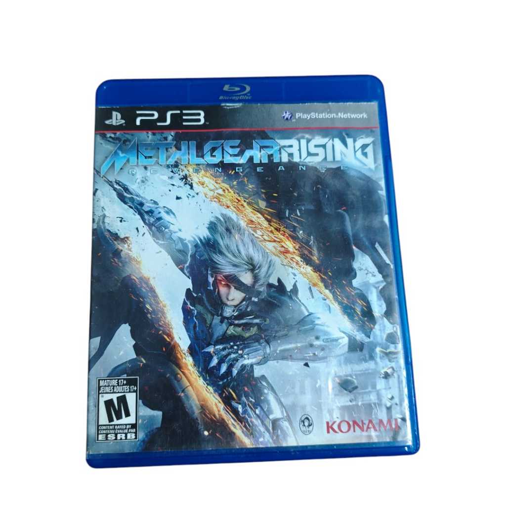 (USADO) Jogo Ps3 Metal Gear Rising: Revengeance Mídia Física