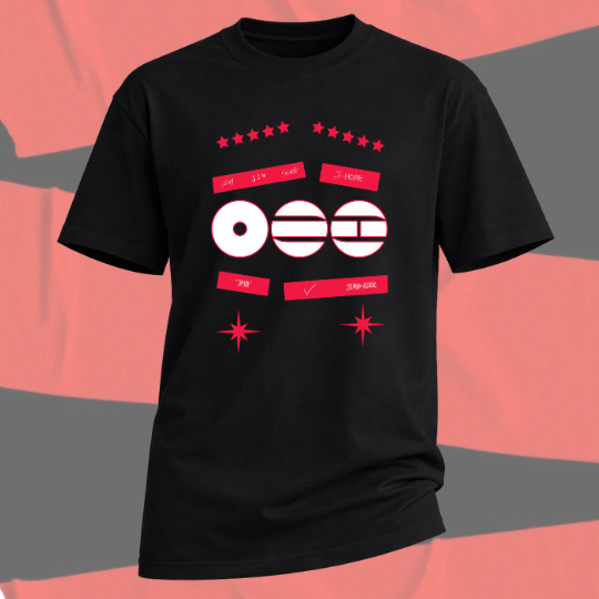 Camiseta ARMY 07 BTS ARMY ARIRANG Música Koreana Kpop Idol Melhores Do Mundo  l 100% Algodão Unissex
