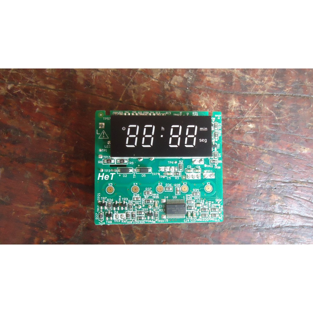 placa timer fogão cooktop e forno embutir brastemp w10661056 usado