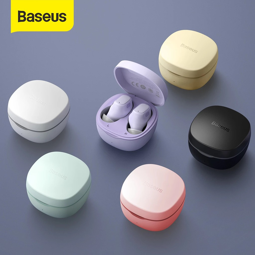 Fone de Ouvido Stereo Baseus WM01 TWS Wireless Bluetooth Controle Touch com cancelamento de ruído