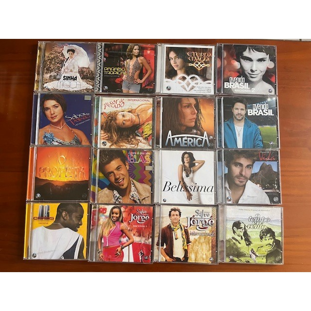 CD NOVELAS - SINHÁ MOÇA, SALVE JORGE, DUAS CARAS