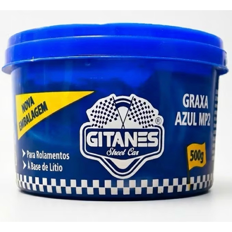 Graxa MP2 Azul à Base de Lítio NLGI 2 Alta Temperatura 150°C Uso Automotivo e Industrial em Oferta na Shopee