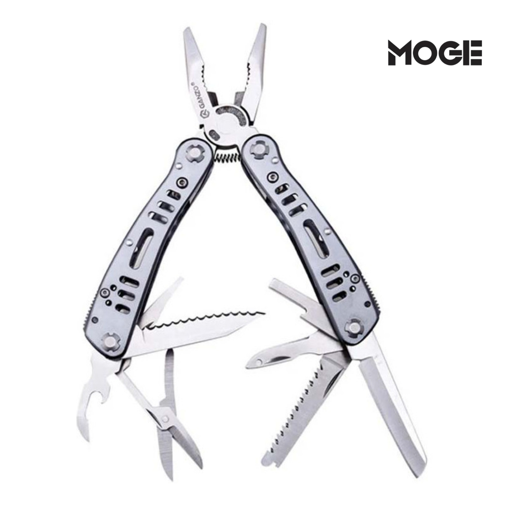 Alicate Multiferramenta Ganzo G203 | 24 Funções | Aço 440C | Profissional