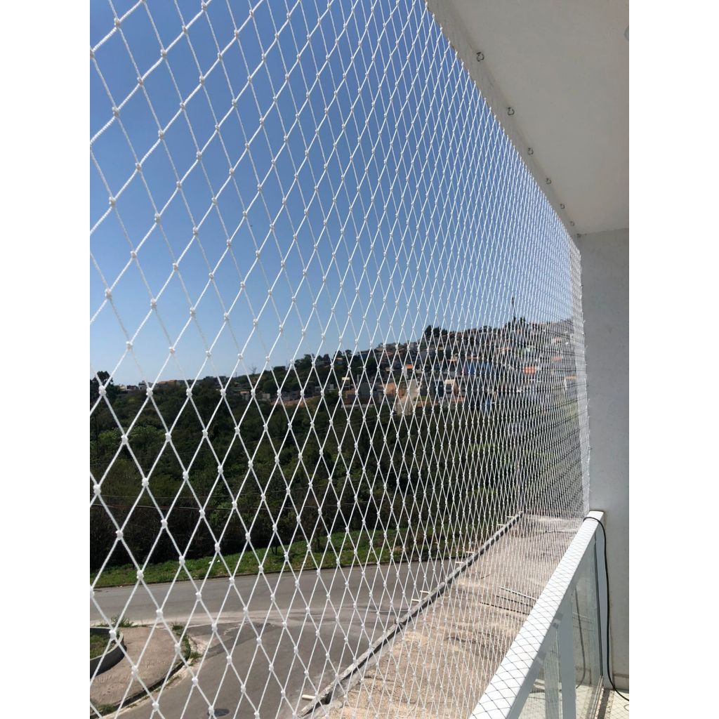 Kit Telas Proteção Janelas Gato Criança 4,0m X 2,0m Metros