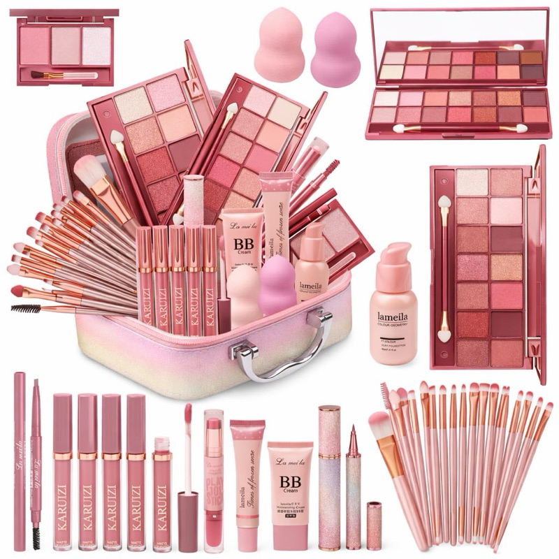 🌸 KIT DE MAQUIAGEM COMPLETO 💄✨ | INICIANTES E PROFISSIONAIS FANTÁSTICO