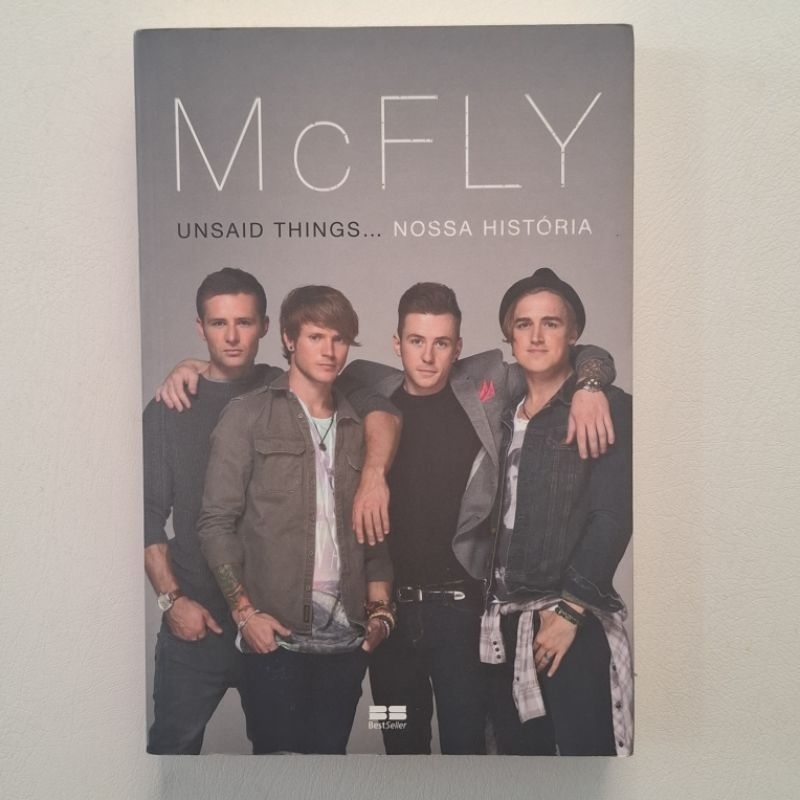 Livro Livro Mc Fly Unsaid Things... nossa História