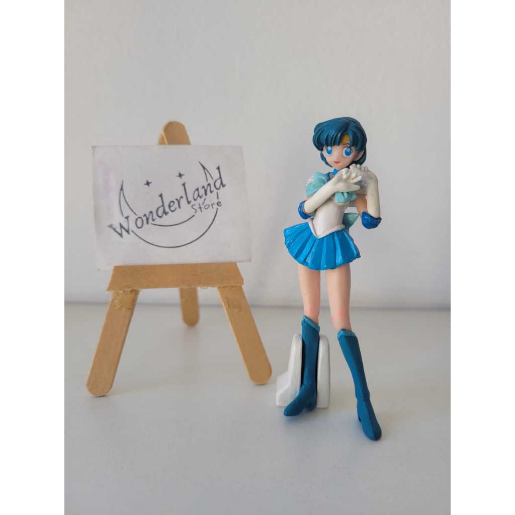Boneca Action Figure Sailor Mercury Ami Mizuno Sailor Moon Gashapon