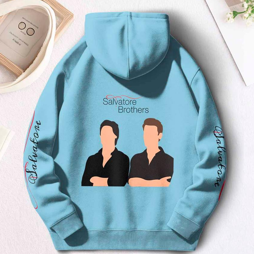Moletom Canguru Serie The Vampire Diaries Diarios De Um Vampiro Salvatore Premium
