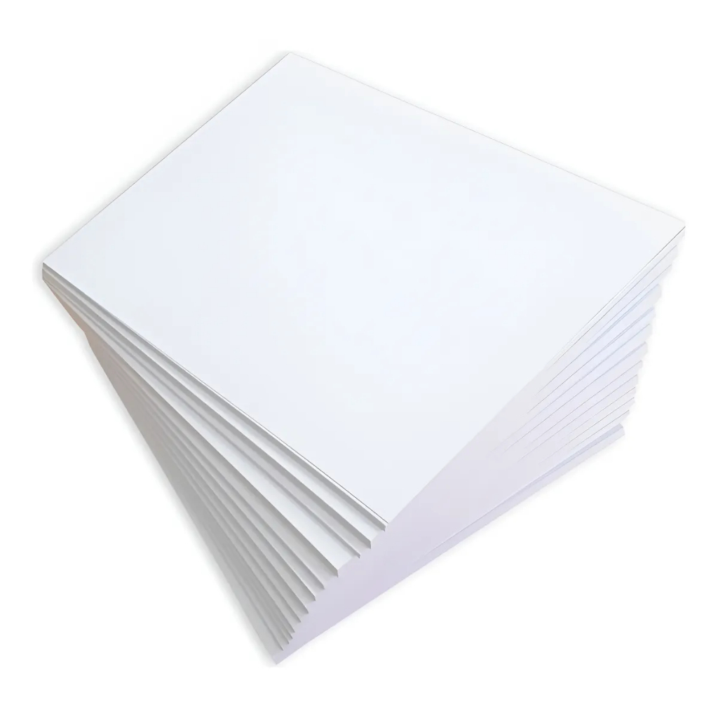 250 Folhas A5 14,8x21cm Papel Offset 240g Branco