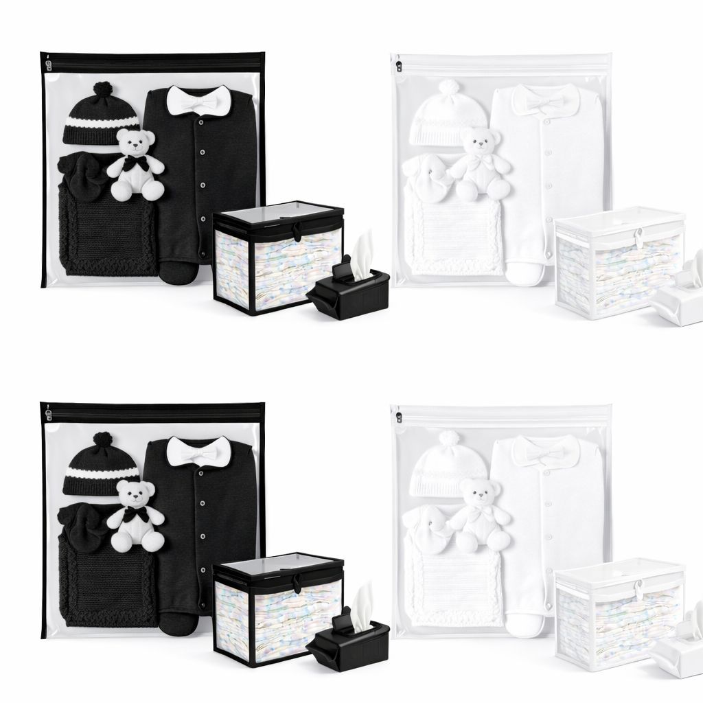 7 Saquinhos Maternidade Multiuso + 3 Porta Fralda Organizador