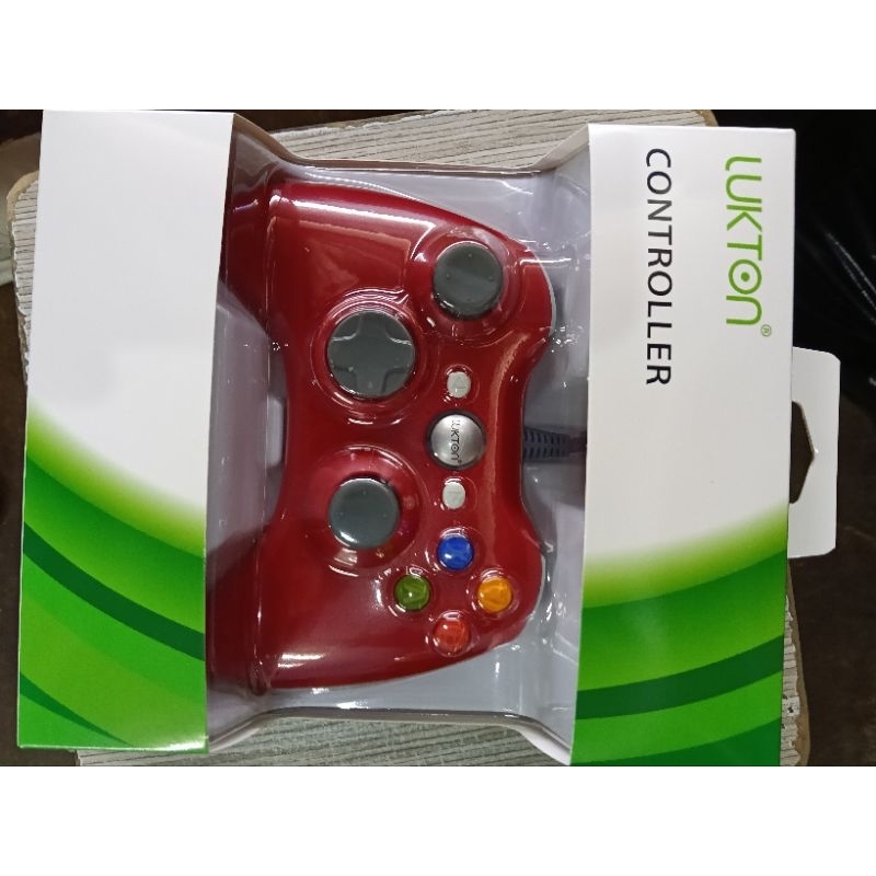 Controle De Xbox 360 Com Fio Para Video Game e PC/ Fat E Pc Joystick Jogo JorgeStore