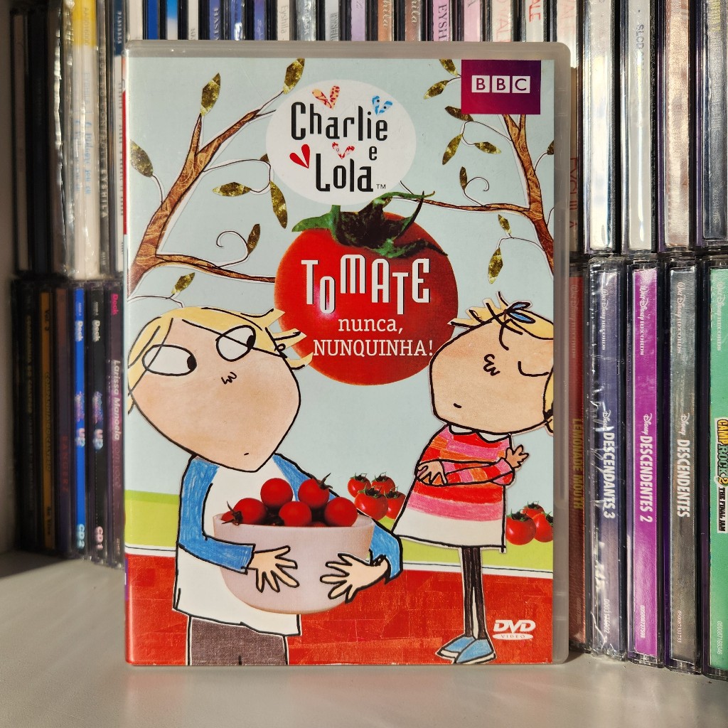 DVD CHARLIE E LOLA -TOMATE, NUNCA NUNQUINHA