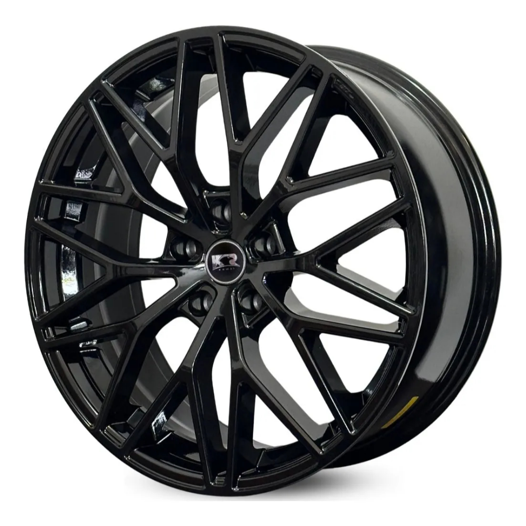 Kit 4 Rodas Aro 18x8,0 5x120 Byd Song Plus Preta Krmai M30