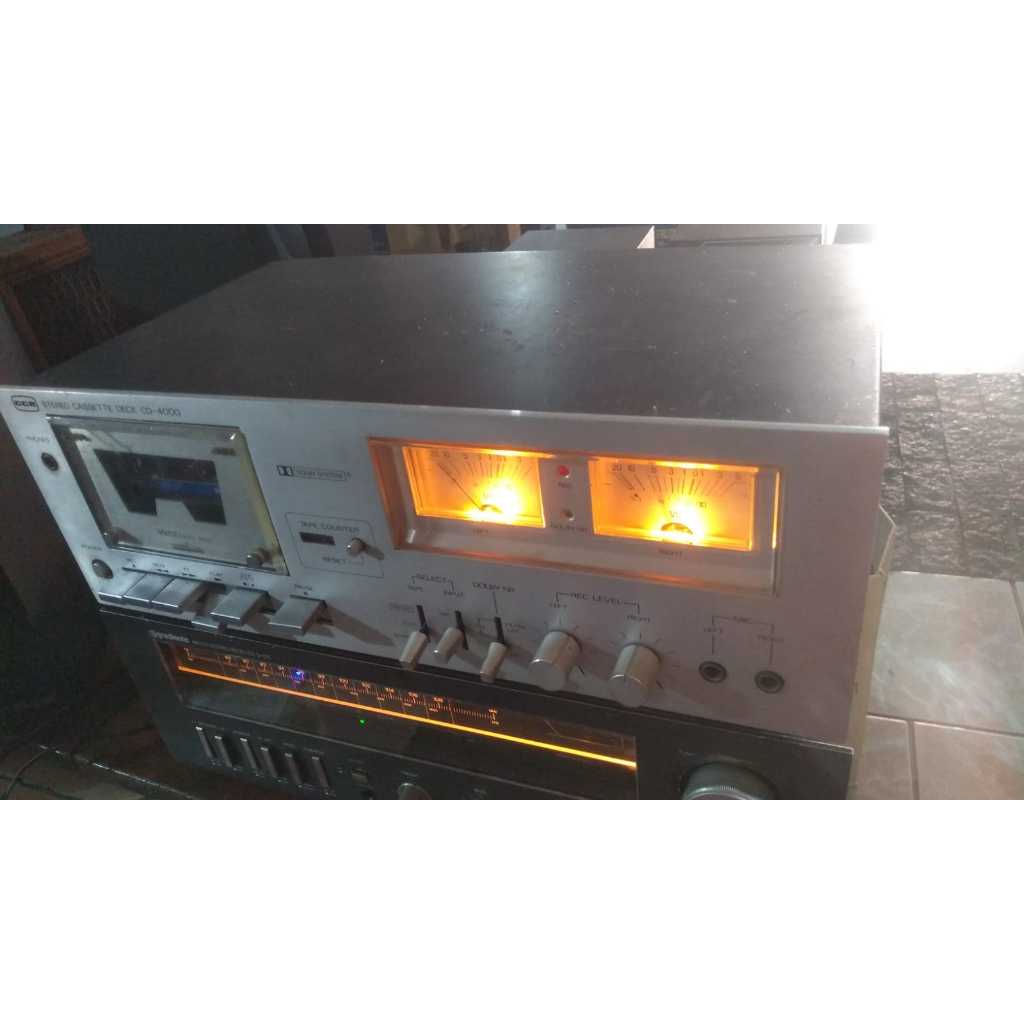 ELETRONICO: Tape Deck CCE CD-4000 Vintage – Revisado e 100% Funcional – Raridade