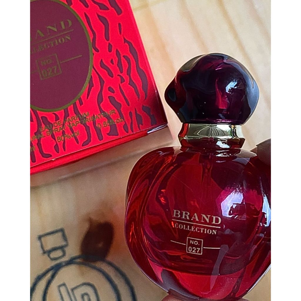 Brand Collection 027 Red Feminino Oriental Para Mulher Moderna - 25ML