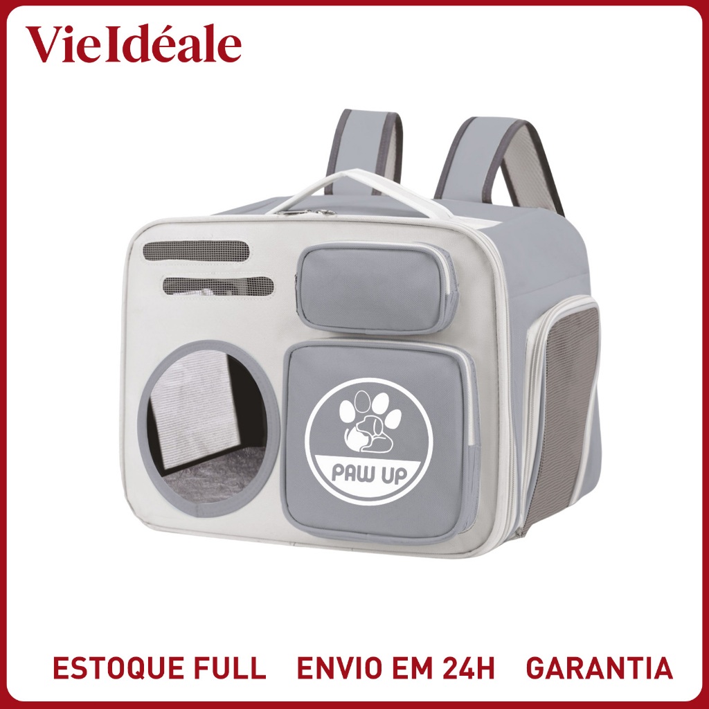 Bolsa Mochila Pet Respirável | Mochila Transporte para Cães e Gatos Pequenos Viagem Segura Confortável em Oferta na Shopee