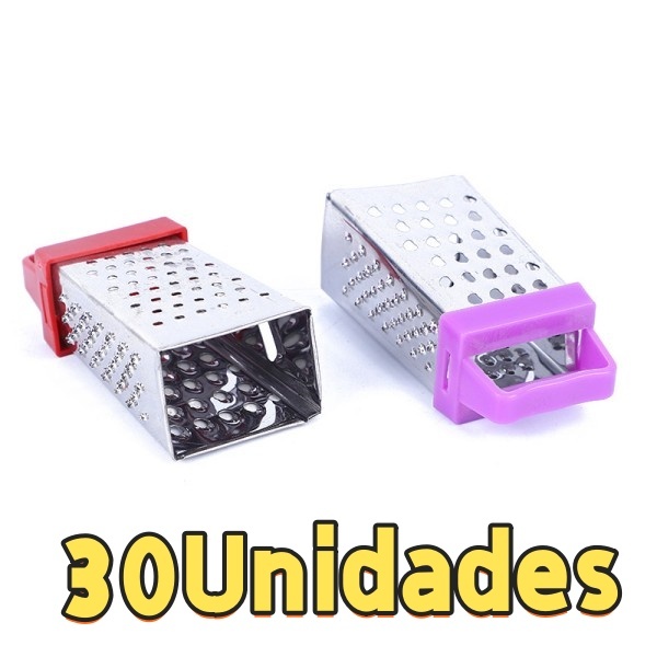 Kit 30 Mini Ralador Inox Com Ima Ralador Multifuncional Mini Ralador Lembrancinha Ultensilios De Cozinha
