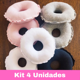 Kit 4 Rosquinhas de Amamentação 100% algodão | Pós parto | Protetor de Mamilos em Oferta na Shopee