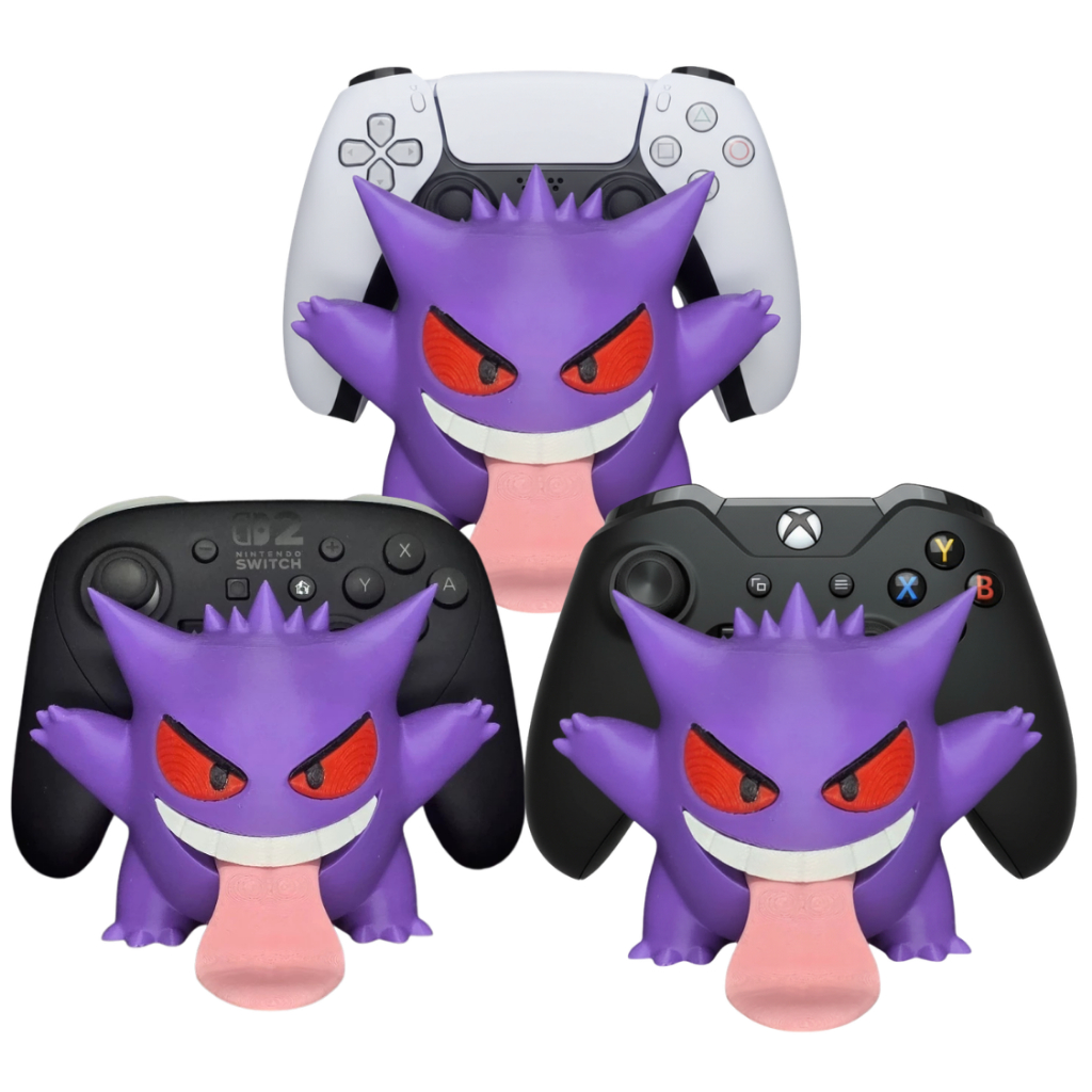 Suporte de Controle Gengar – Pokémon Universal Compatível PS4/PS5/Xbox/Switch Pro