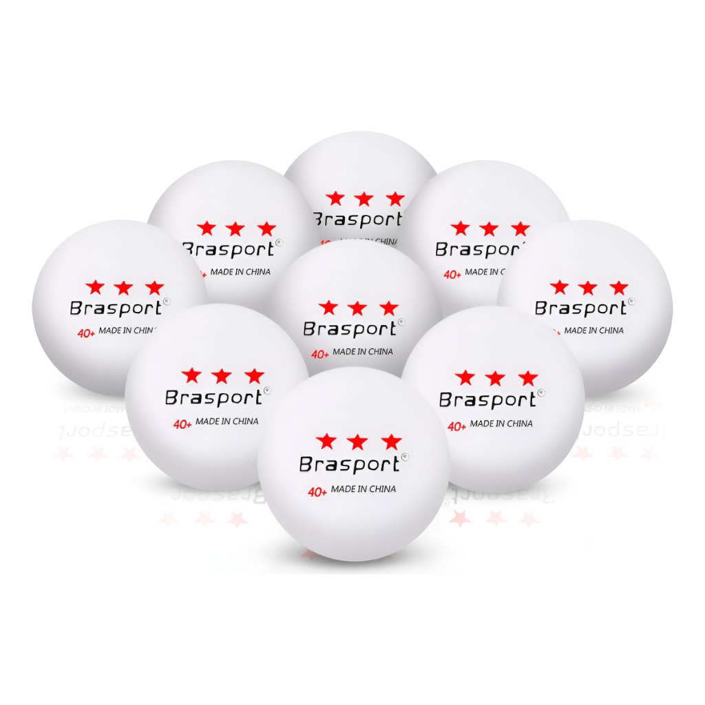 Kit 3 6 9 ou 12 Bolinhas De Ping Pong Tênis de Mesa Bolas Semi Profissional 3 Estrelas Jogo