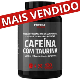 CAFEÍNA ORIGINAL TERMOGÊNICO Pré Treino com Taurina 120 Comprimidos - ( PRODUTO PARA 02 MESES )