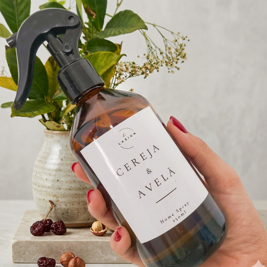 Home Spray Cereja e Avelã 250ml Aromatizador de Ambientes