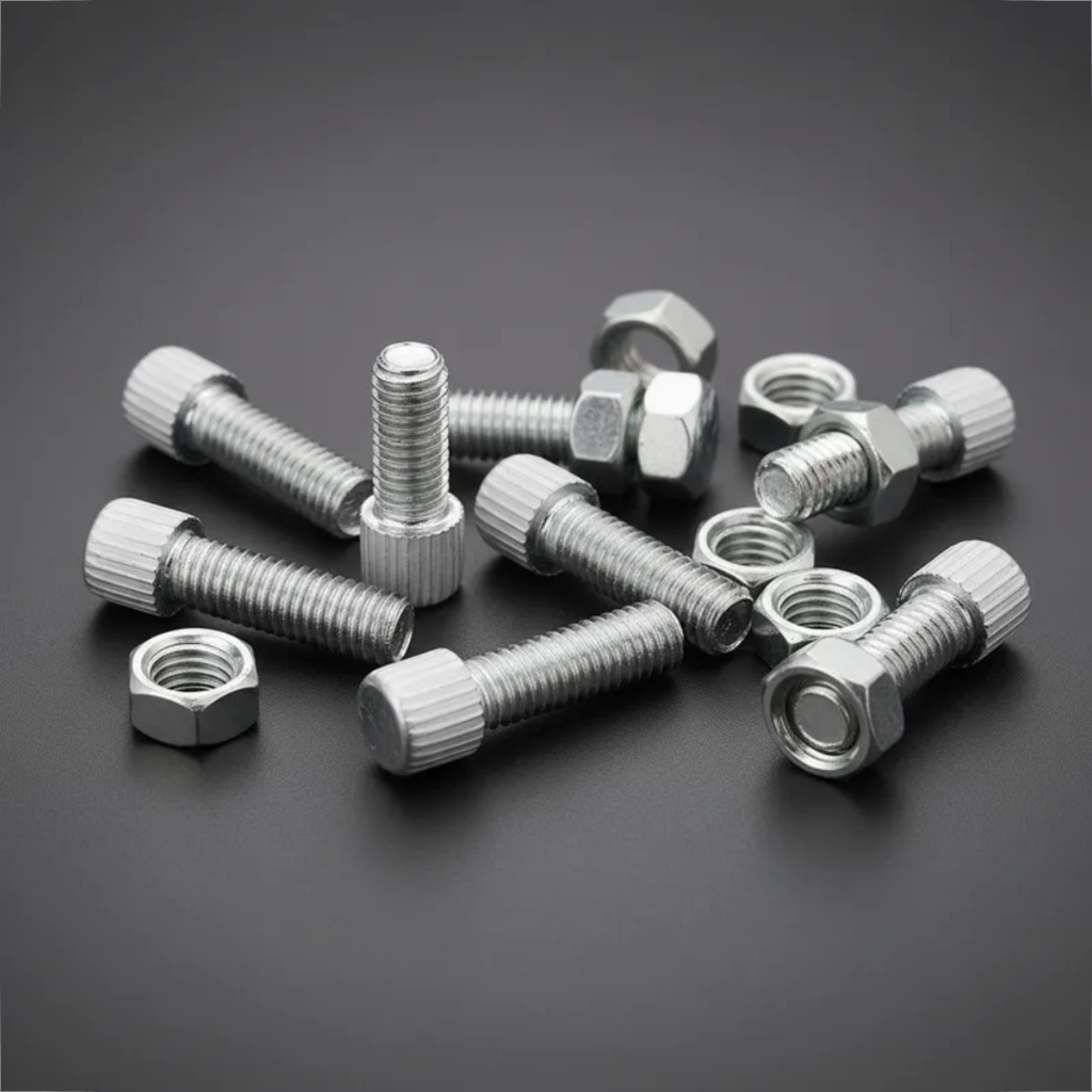 Kit 10 Parafuso Regulador Freio M6 Aço Side Pull Caloi 10 Monark 10 Bike Antiga Reposição