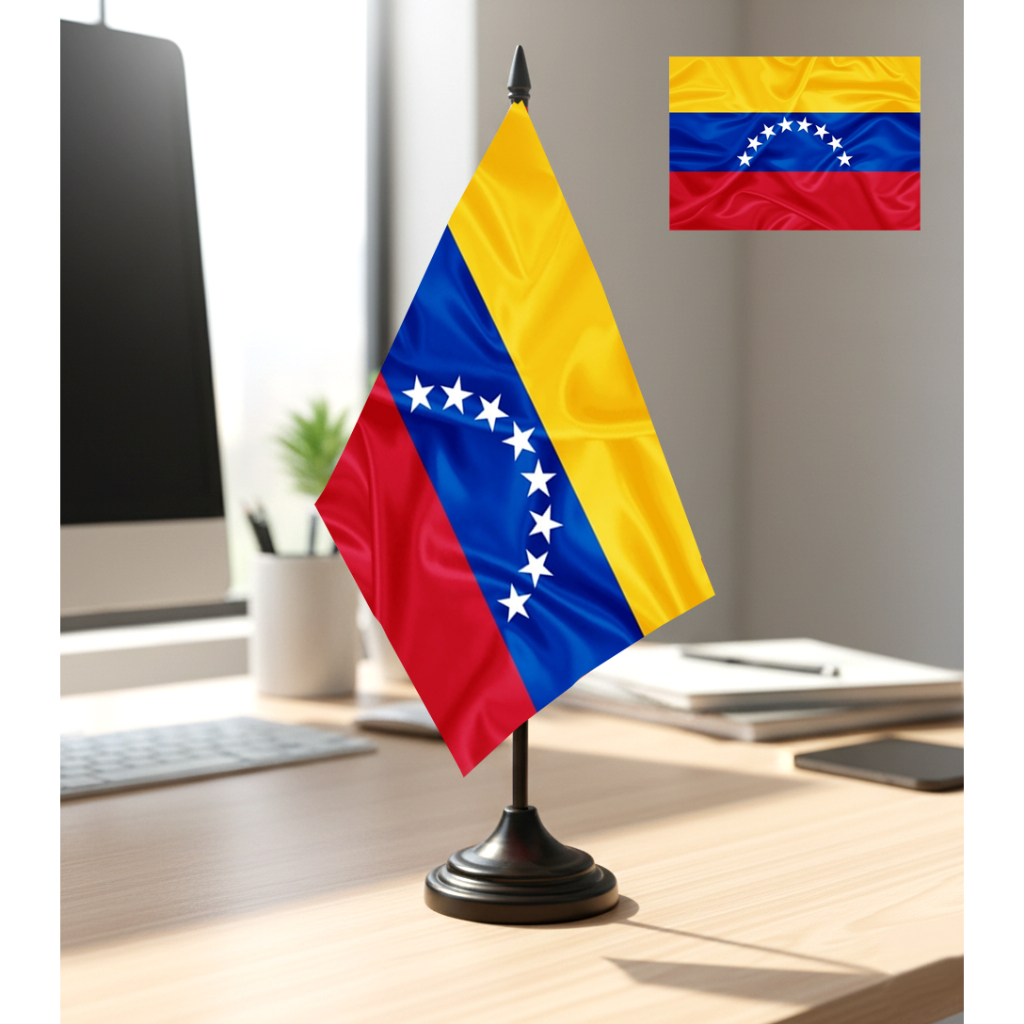 Bandeira enfeite mesa decoração países américa do Sul - Argentina Brasil Chile Paraguai Uruguai Venezuela kit sua arte