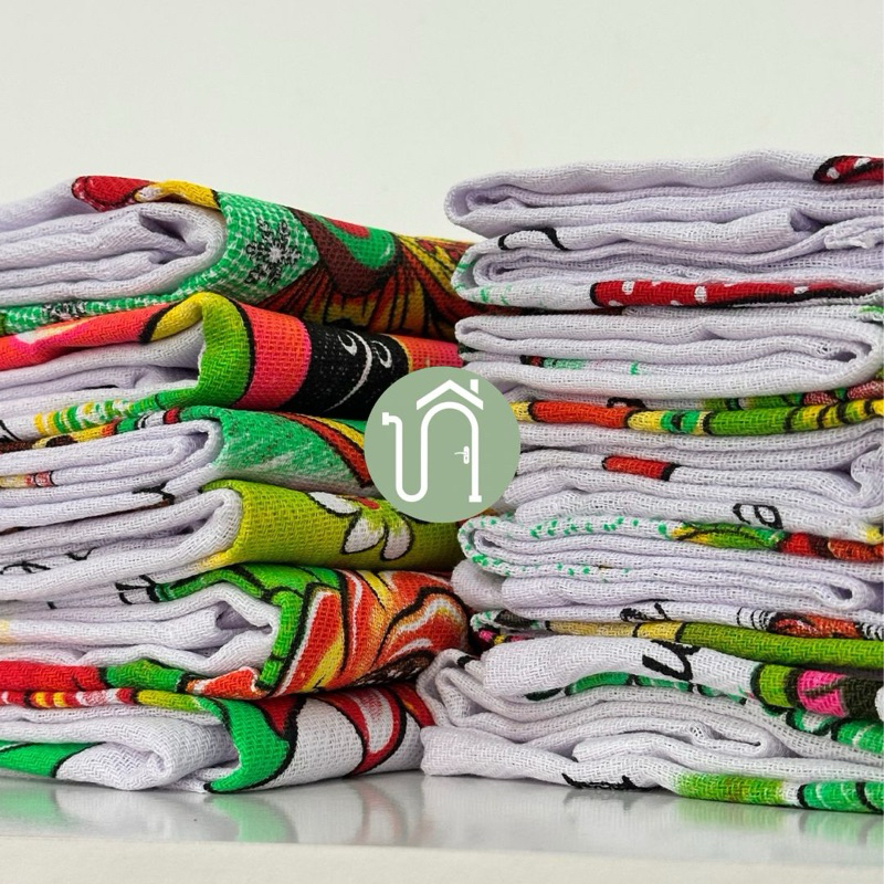 Kit com 10 Panos de Prato Decorativos 45x75cm – 100% Algodão | Cozinha Luxuosa