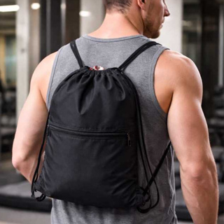 Mochila Saco Nylon Cordão Resistente a Agua Unissex Sacochila em Oferta na Shopee