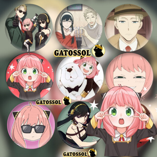 ANYA FAMILY ANIME Bottons 4,5 cm - Bottom/botton - Boton  - Broche alfinete - Boton - Button - Pin - Botum em Oferta na Shopee