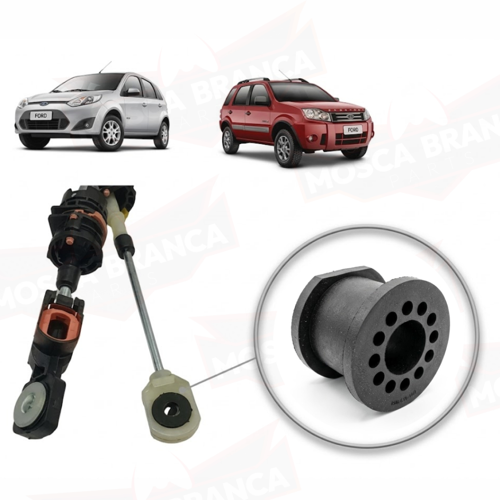 Bucha Alavanca Trambulador Ford Fiesta Ka EcoSport Focus New Fiesta Câmbio Original