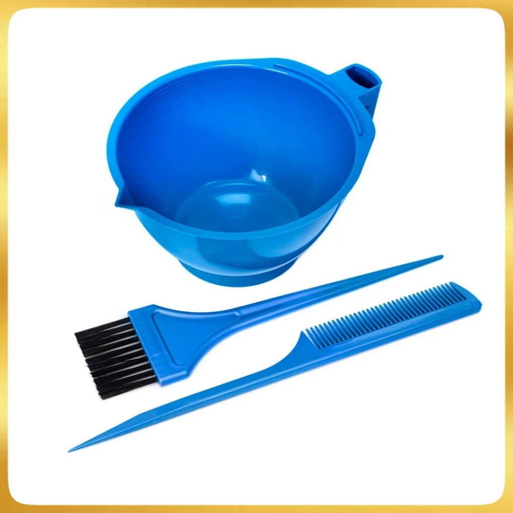 Kit de Tintura com Tigela Pente e Pincel Coloração Santa Clara CORES