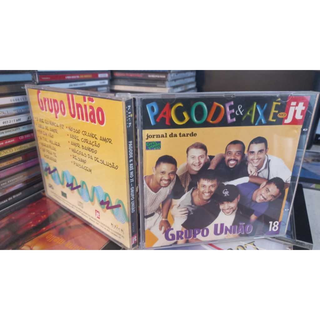 Cd Grupo União - Pagode E Axé No JT  Grupo União  Excelente estado