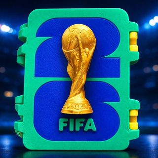 Porta Figurinhas Copa do Mundo | Organizador de Figurinhas Futebol | Cores Personalizaveis |