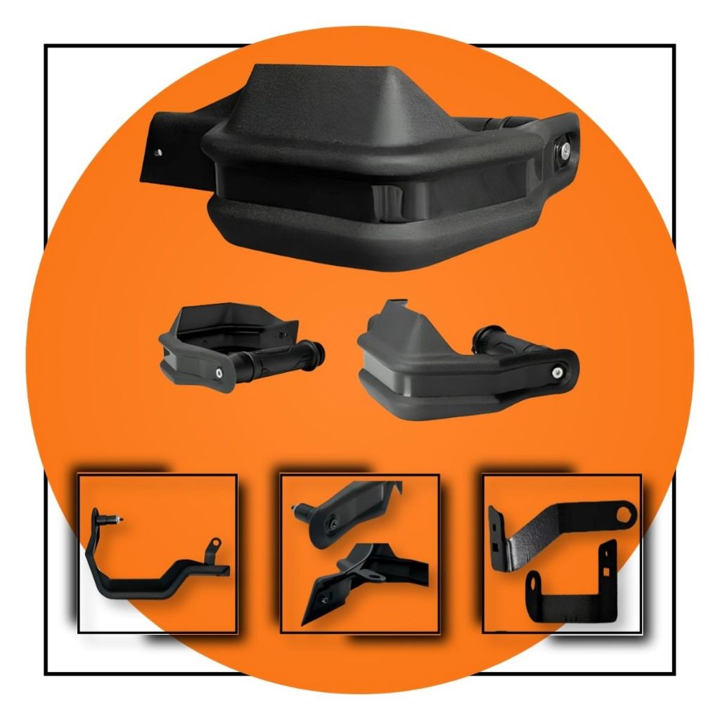 Protetor De Mao E Manete Universal Todos Modelos Para Moto
