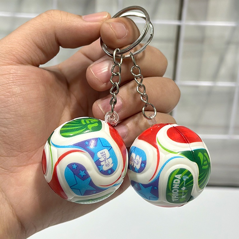 Lembranças da Copa do Mundo FIFA 2026, chaveiros de futebol