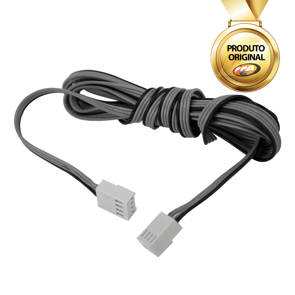 Cabo Flat 1,5m P/ Nobreak Volt Gate e IND Bivolt 4 Vias