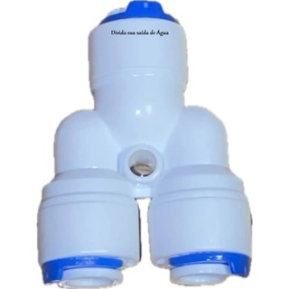 Adaptador Y Triplo 1/4 Para Purificador E Geladeira