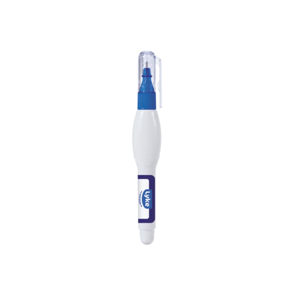 Caneta Corretiva 4ml (Kit 2, 3 e 4 Unidades) - Lyke | Material Escolar | Corretivo Líquido
