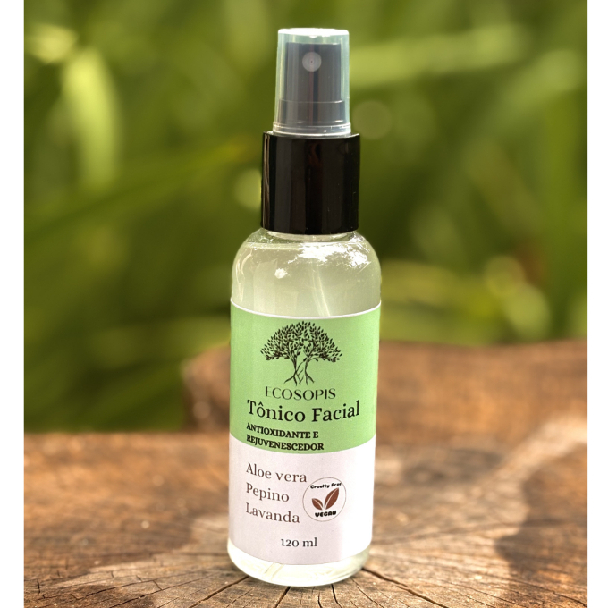 Tônico Facial Antioxidante e Revitalizante