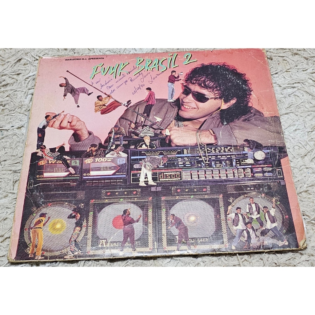 Lp Funk Brasil 2 (1990) - Regina Casé,So Kaô, Funk Club, Dercy Gonsalves.