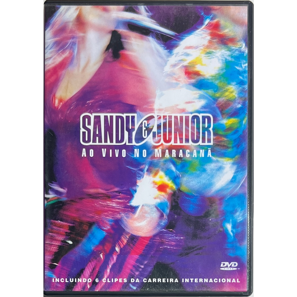 Sandy e Junior - Ao Vivo no Maracanã - 2002 - DVD Original