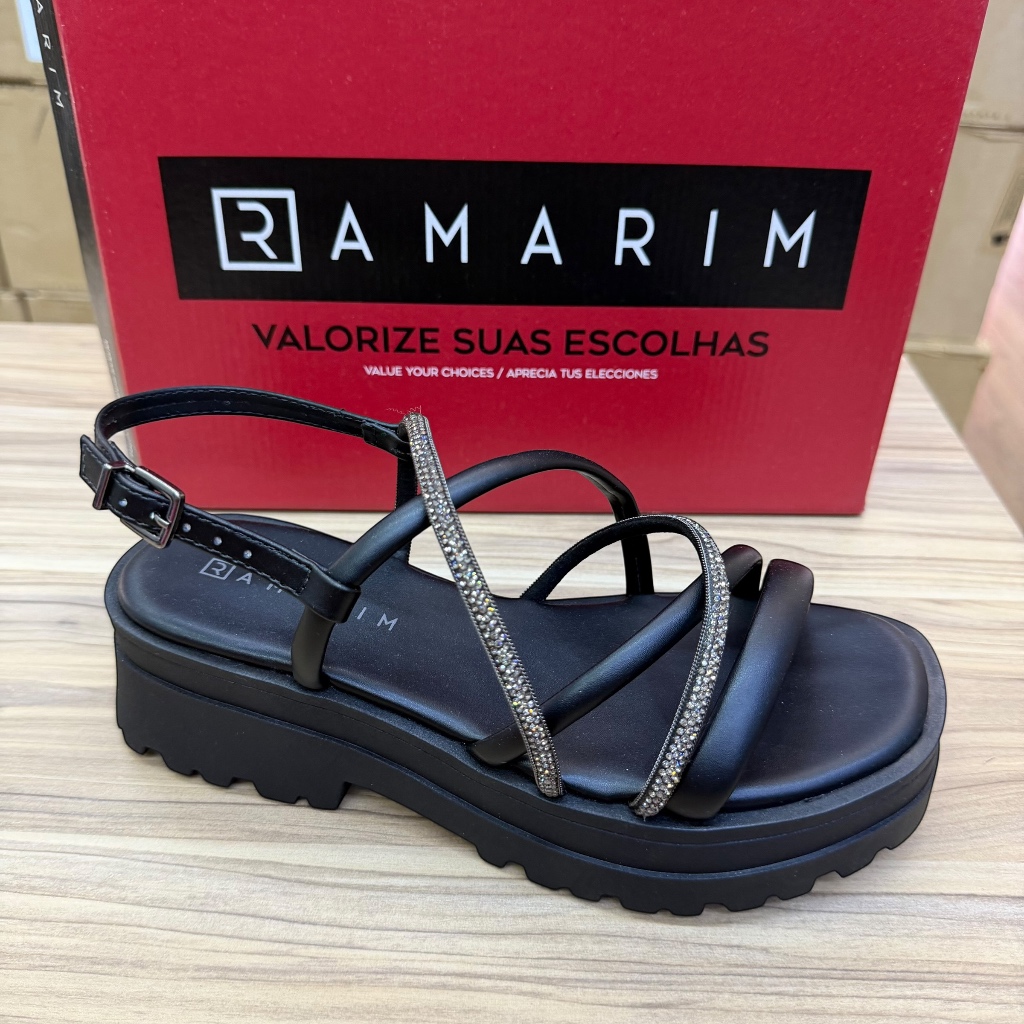 Lote  promocional ORIGINAL  sandália tamanco Ramarim Via Marte em Oferta na Shopee